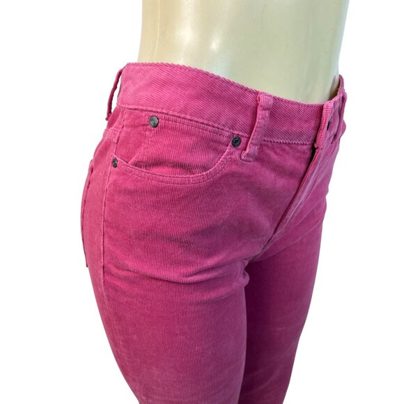 Talbots Womens Pink Corduroy Jeans Mid-Rise Straight-Leg 711 Fit Size 6 - New - Picture 5 of 10